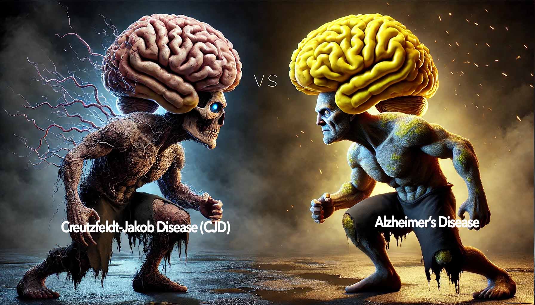 Alzheimer’s vs Creutzfeldt-Jakob Disease (CJD)